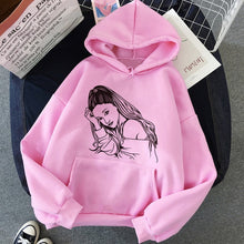Load image into Gallery viewer, Ariana Grande Thank You Next Harajuku Graphic Hoodie Women 90s Ullzang 7 Rings Funny Sweatshirt Don't Call Me Angel Hoody Female