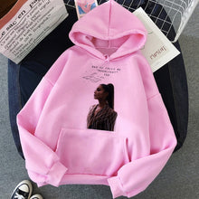Load image into Gallery viewer, Ariana Grande Thank You Next Harajuku Graphic Hoodie Women 90s Ullzang 7 Rings Funny Sweatshirt Don't Call Me Angel Hoody Female