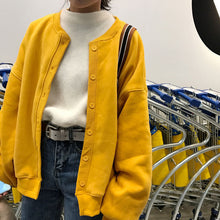 Load image into Gallery viewer, Women Autumn Cardigans Harajuku Loose Long Sleeves Round Neck Female Coat Sweater MUG88